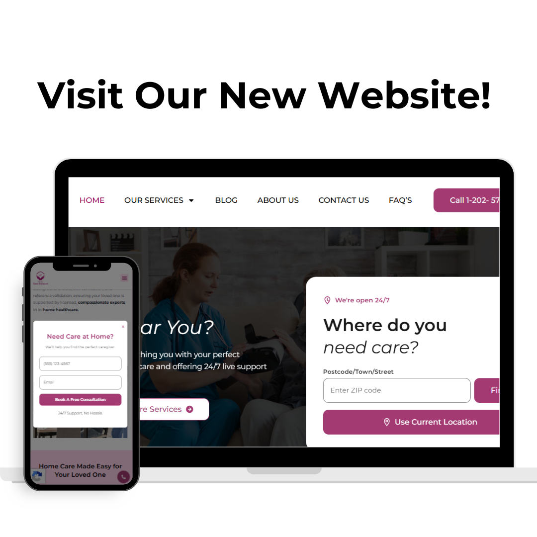 Home care services website